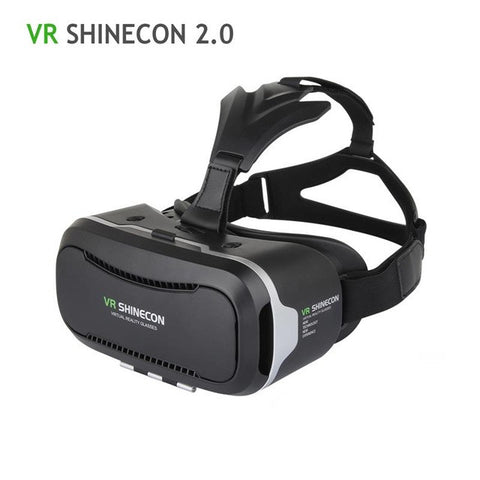 100% Original VR Shinecon 2.0 Upgraded 3D Glasses VR Headset UV Filter Protect Eyesight Virtual Reality Glasses 2017 Hot - Reality Virtual Shop