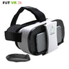 FiiT VR 2S Head Mount 3 D Cardboard Virtual Reality Goggles VR Headset Glasses Phone 3D Video Game Private Theater+Controller - Reality Virtual Shop