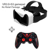 Game Controller Wireless Bluetooth Phone Gamepad Joystick for Android Phone/Pad/Android Tablet PC TV BOX+Virtual Reality Headset - Reality Virtual Shop