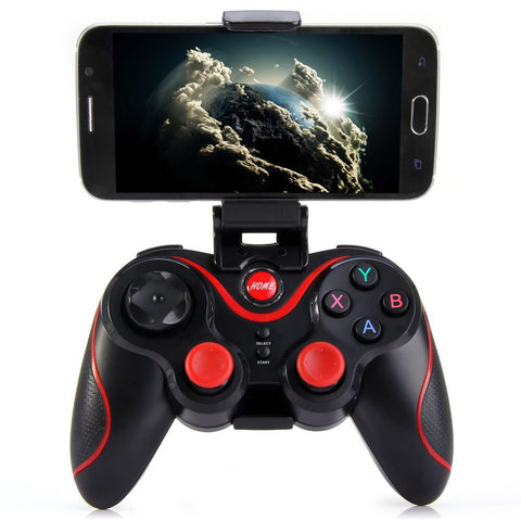 Phone Game Controller Terios T3+ Wireless Bluetooth 3.0 Gamepad Game Controller For Android Smartphone Tablet PC TV Box VR Game - Reality Virtual Shop