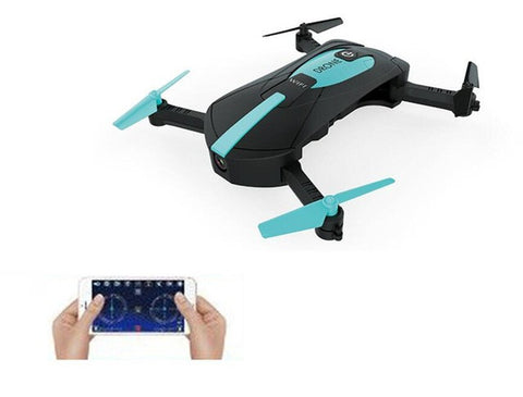 2017 new Elfie Cool design JY018 portable Mini Wifi FPV selfie drone with hd camera flight track function support VR VS X8C X600 - Reality Virtual Shop