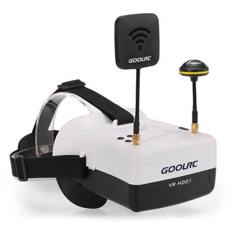 GoolRC VR HD01 5.8G 40CH Duo Antennas FPV Goggles Video Glasses for QAV250 H501S Inductrix QX95 NH-010 RC Drone - Reality Virtual Shop